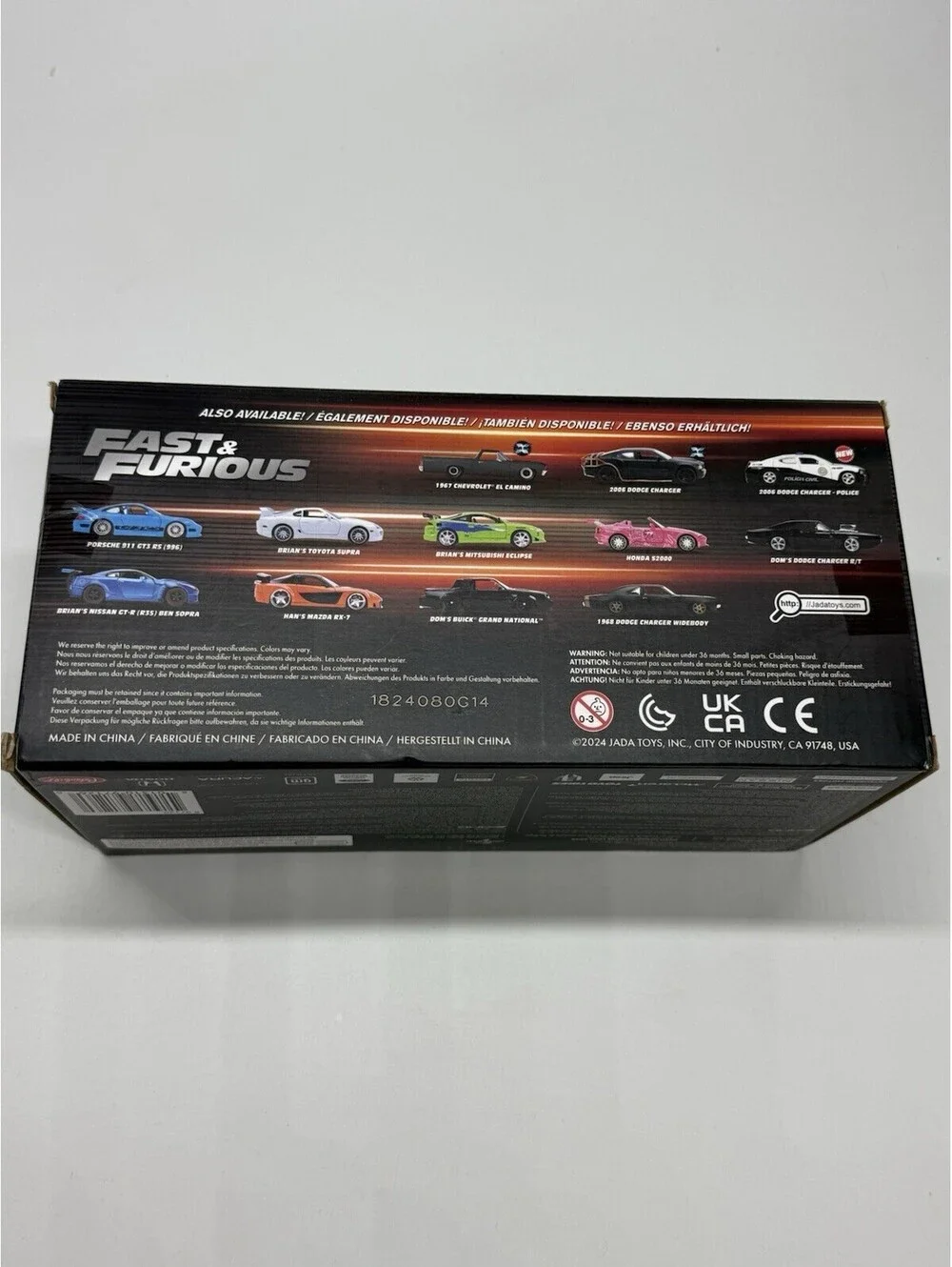 Jada Fast and Furious Dom’s Plymouth Road Runner 1/24